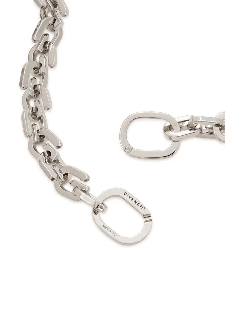 商品Givenchy|G Link silver-tone necklace,价格¥5650,第4张图片详细描述