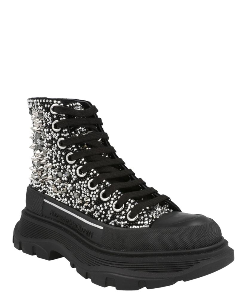 Crystal Embellished Tread Slick Boots – On Sale Now with Up
