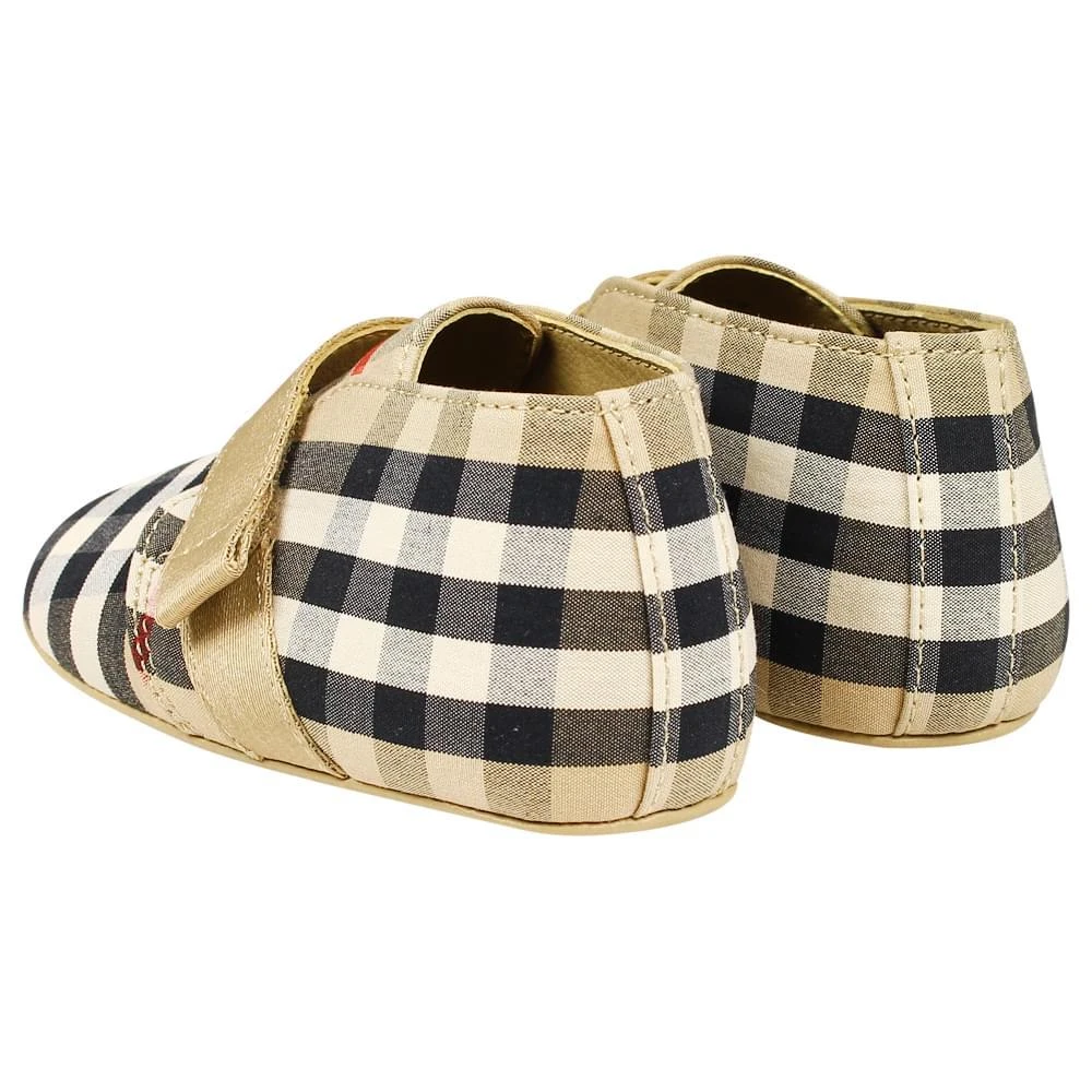 商品Burberry|Charlton Shoes Beige Check,价格¥1368,第1张图片