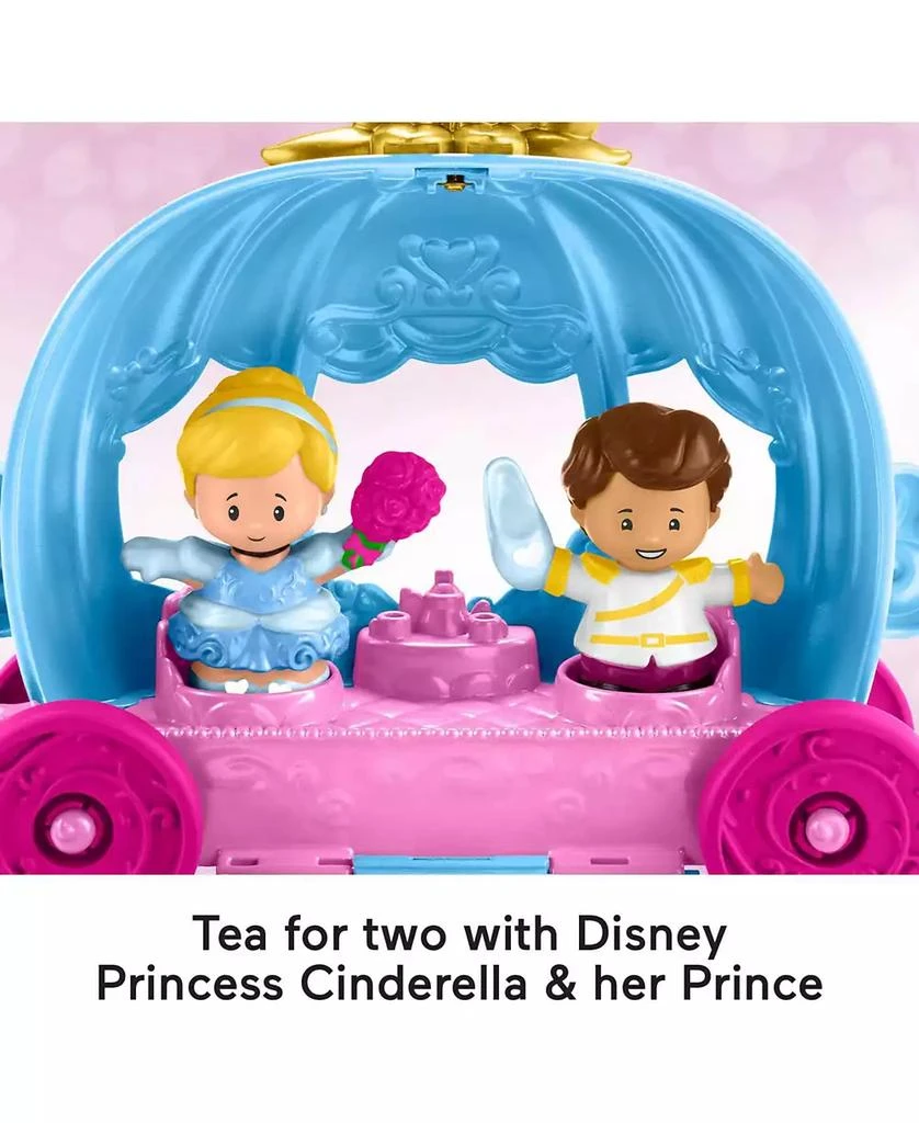 商品Fisher Price|Disney Princess Cinderella's Dancing Carriage by Little People Set,价格¥114,第5张图片详细描述