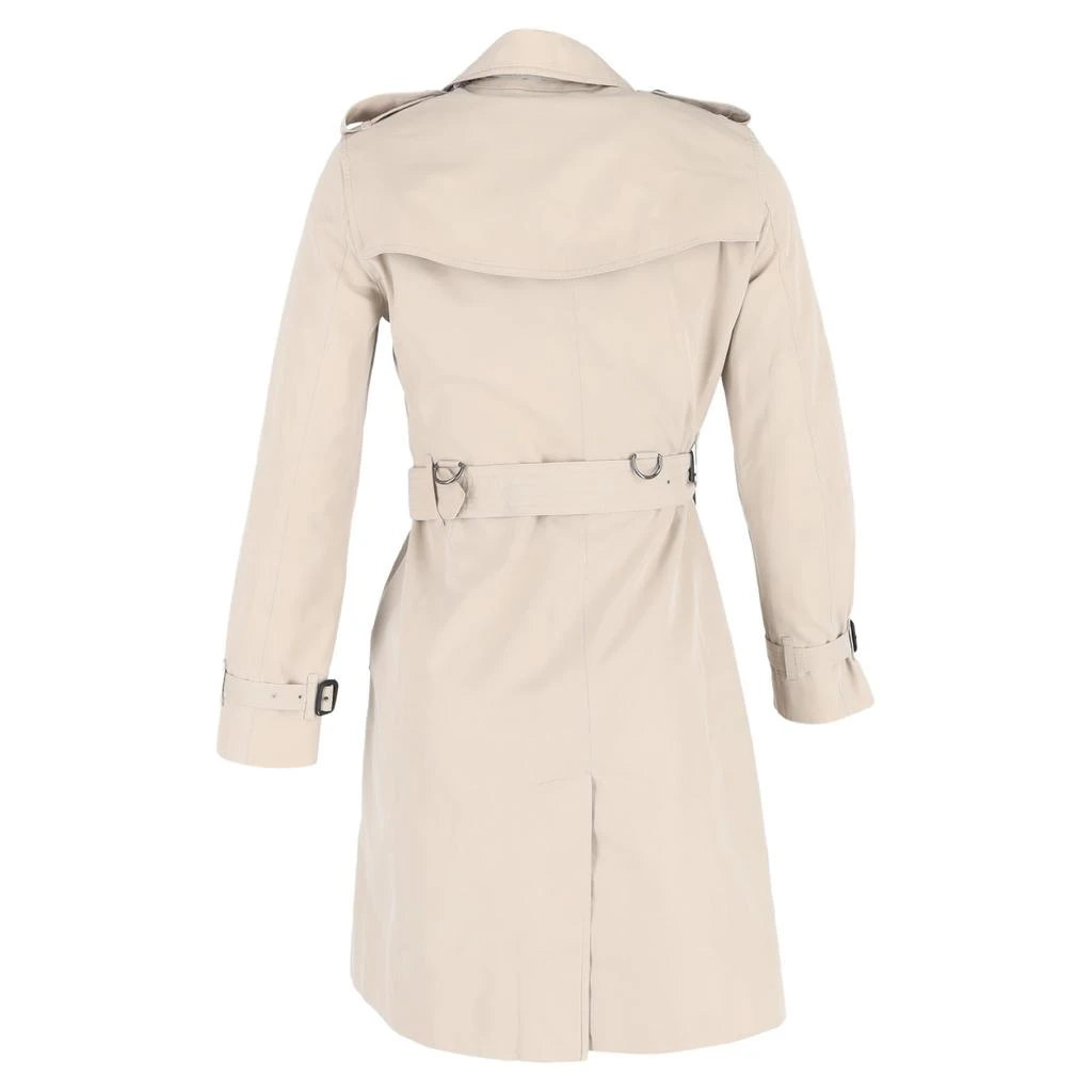 商品[二手商品] Burberry|Belted Double-Breasted Trench Coat in Beige Cotton,价格¥11855,第3张图片详细描述