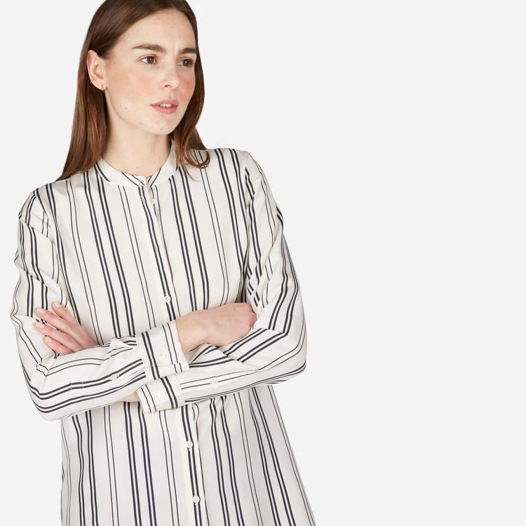 商品Everlane|宽松式无领真丝衬衣,价格¥509,第3张图片详细描述