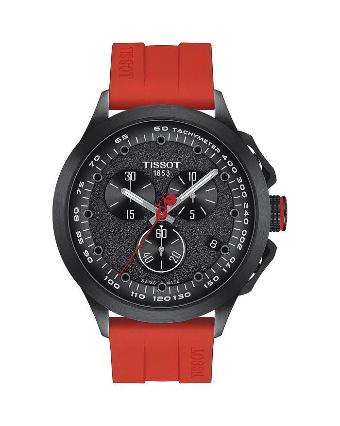 商品Tissot|T-Race La Vuelta Cycling Chronograph, 45mm,价格¥4466,第1张图片详细描述