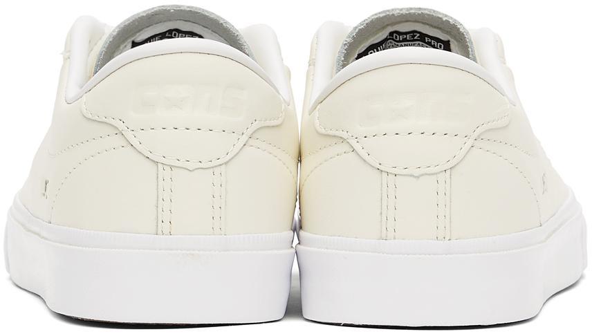 商品Converse|Off-White Leather CONS Louie Lopez Pro Sneakers,价格¥632,第6张图片详细描述