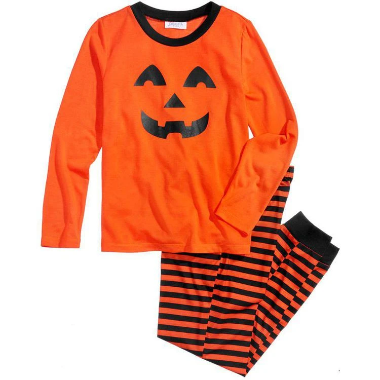 商品Family Pajamas|Pumpkin Pajama Set, Little Boys or Girls (4-7) & Big Boys or Girls (8-16), Created for Macy's,价格¥89,第1张图片