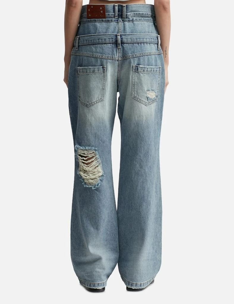 商品ANDERSSON BELL|Beria String Double Waist Jeans,价格¥1953,第3张图片详细描述