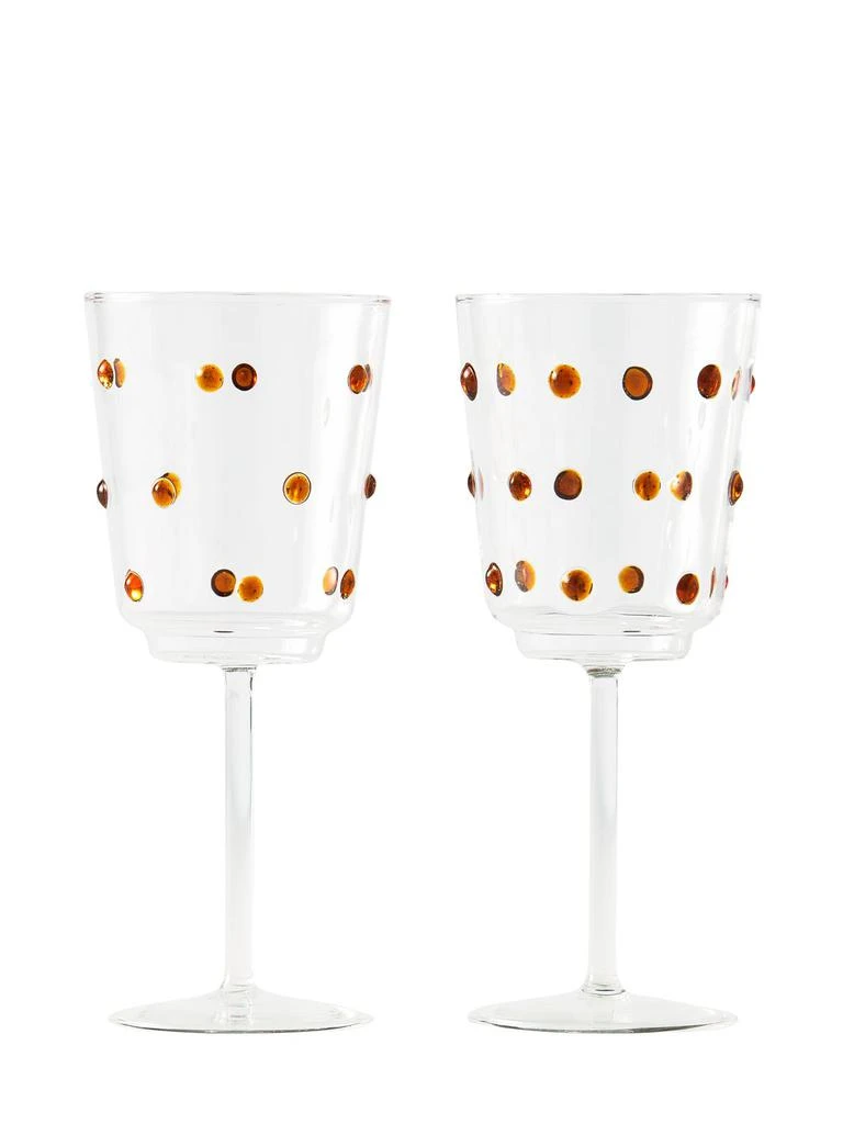 商品POLSPOTTEN|Set Of 2 Nob Wine Glasses,价格¥385,第1张图片