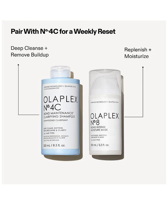 商品Olaplex|No.8 Bond Intense Moisture Mask 3.3 oz.,价格¥224,第5张图片详细描述
