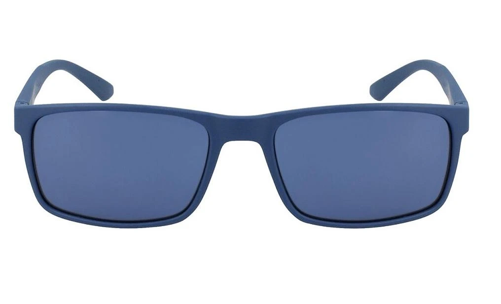 Calvin Klein Blue Rectangular Mens Sunglasses CK21508S 410 57 1