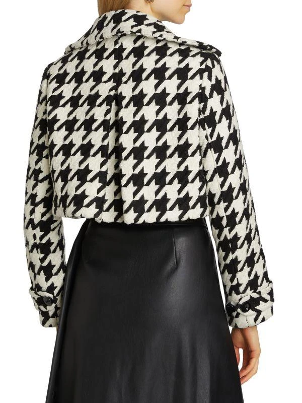 商品Toccin|Ally Houndstooth Double-Breasted Jacket,价格¥1651,第2张图片详细描述
