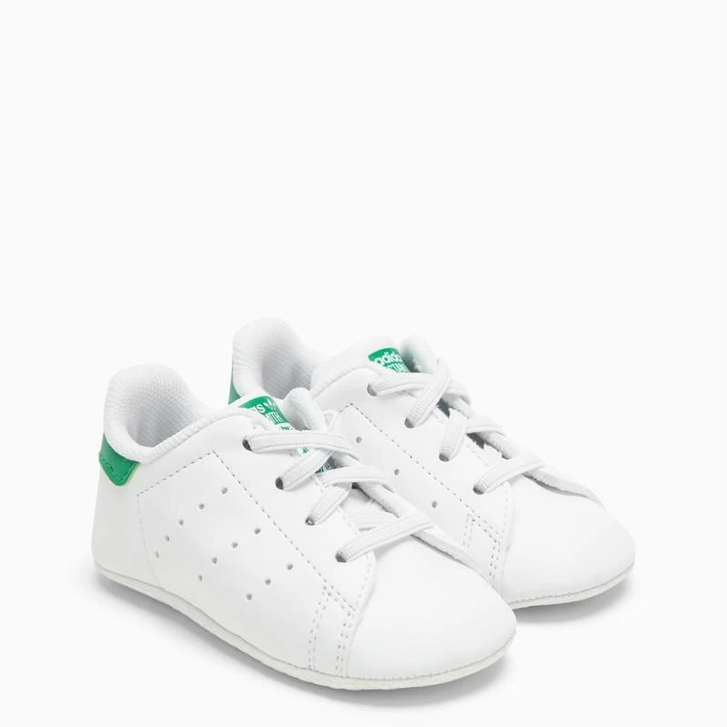 商品Adidas|Stan Smith Crib Sneaker white/green,价格¥258,第2张图片详细描述