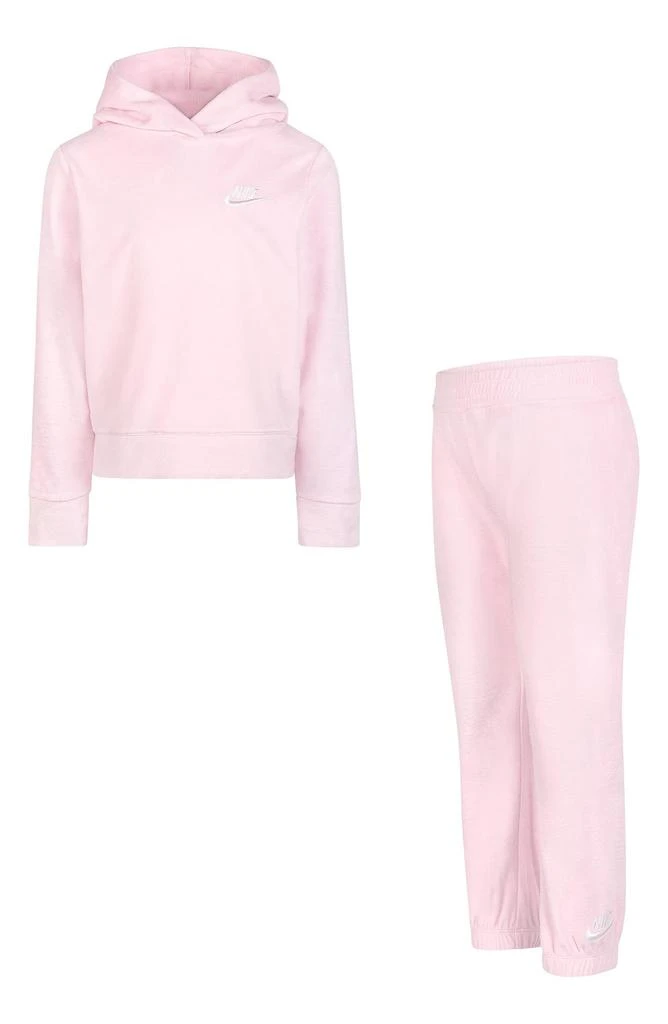 商品NIKE|Kids' Velour Futura Hoodie & Joggers Set,价格¥190,第1张图片