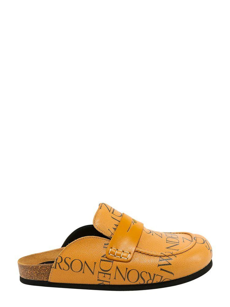 商品JW Anderson|JW Anderson Logo Print Mules,价格¥1413,第1张图片
