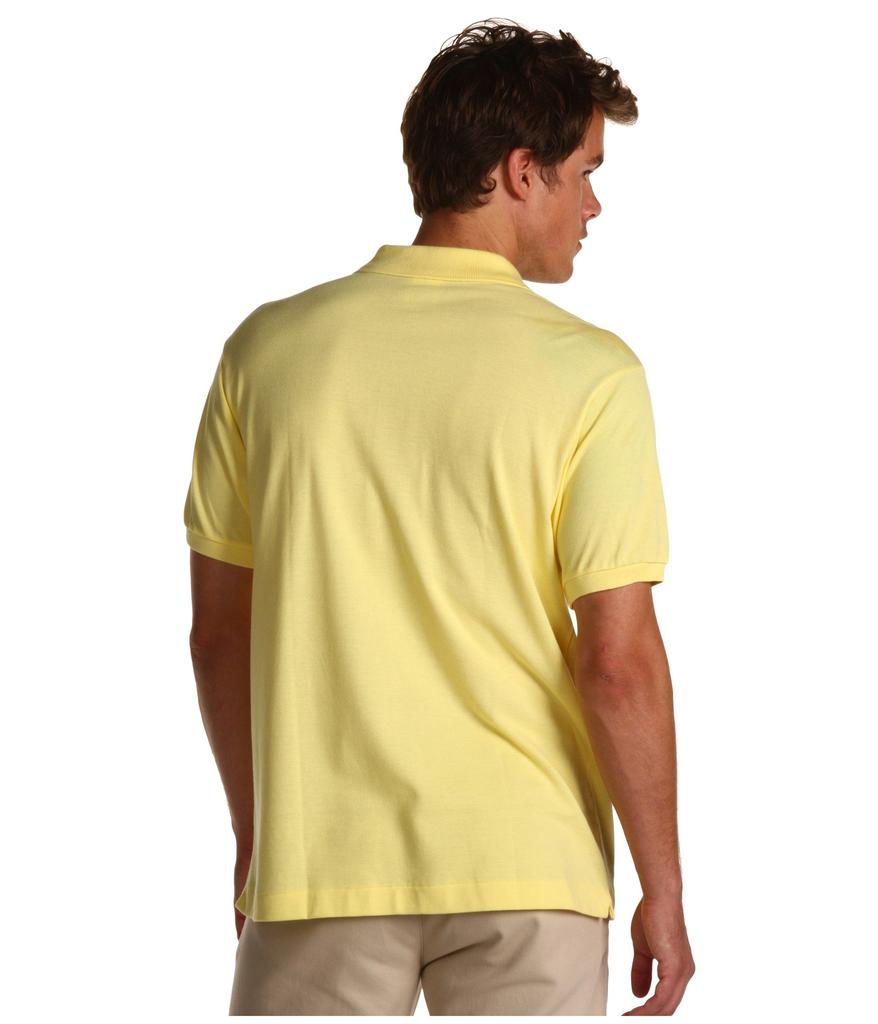 Short Sleeve Classic Pique Polo Shirt商品第3张图片规格展示