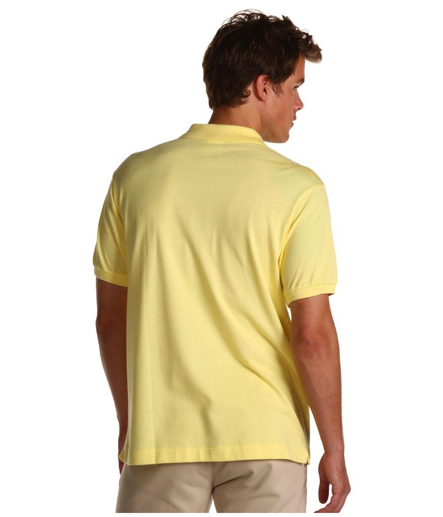 商品Lacoste|Short Sleeve Classic Pique Polo Shirt,价格¥381,第5张图片详细描述