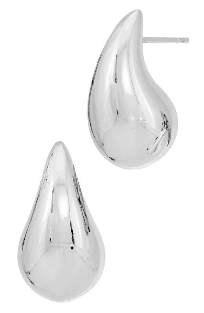 商品Savvy Cie Jewels|18K Gold Plate Teardrop Earrings,价格¥210,第1张图片