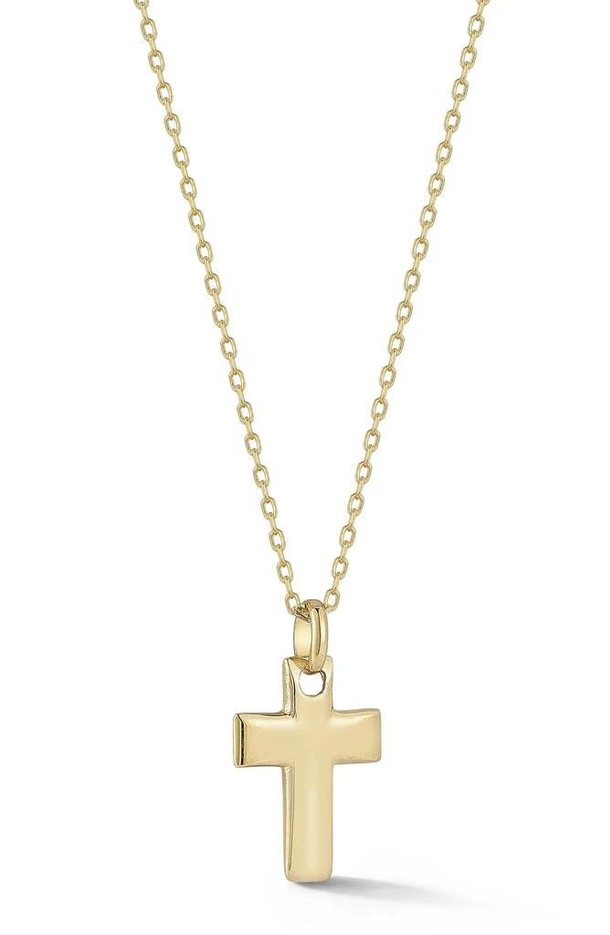 商品Ember Fine Jewelry|14K Yellow Gold Cross Pendant Necklace,价格¥3336,第1张图片