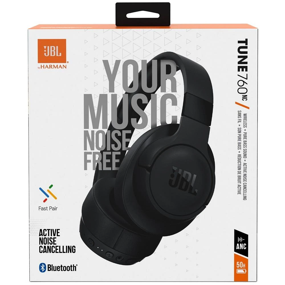 Tune 760NC Wireless Over-Ear Noise Cancelling Headphones - Black 商品