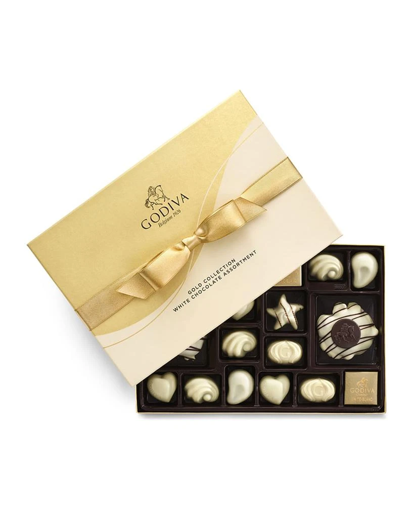 商品Godiva|22-Piece White Chocolate Assortment Gift Box,价格¥310,第3张图片详细描述
