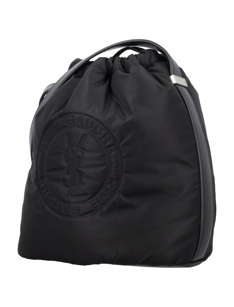 商品Yves Saint Laurent|Saint Laurent Rive Gauche Laced Bucket Bag,价格¥7471,第4张图片详细描述