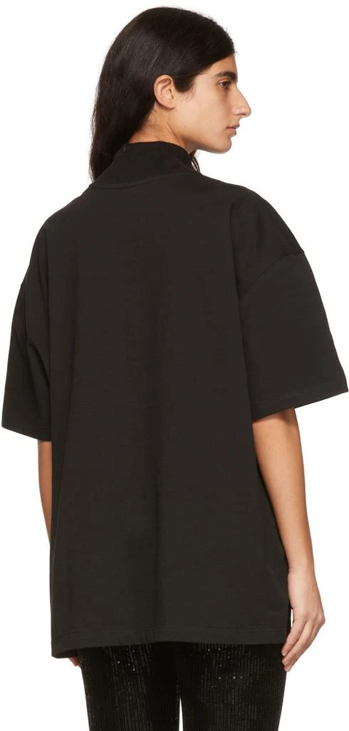 商品We11done|Black Cotton T-Shirt,价格¥676,第3张图片详细描述