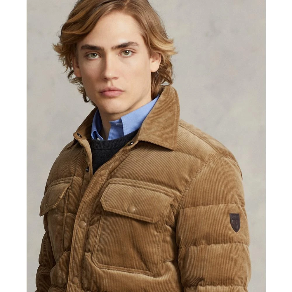 商品Ralph Lauren|Men's Quilted Corduroy Down Jacket,价格¥1549,第3张图片详细描述