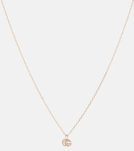 商品Gucci|GG Running 18kt rose gold necklace,价格¥10348,第1张图片