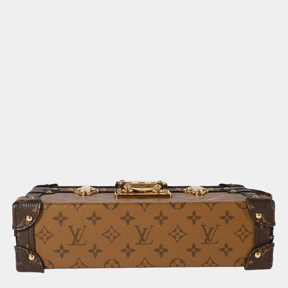 商品[二手商品] Louis Vuitton|Louis Vuitton Monogram Reverse Canvas Petite Malle bag,价格¥35523,第4张图片详细描述