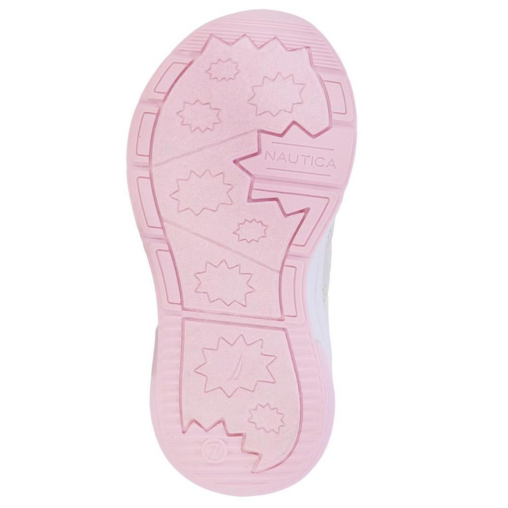 商品Nautica|Toddler Girls Light Up Athletic Sneaker,价格¥178,第6张图片详细描述