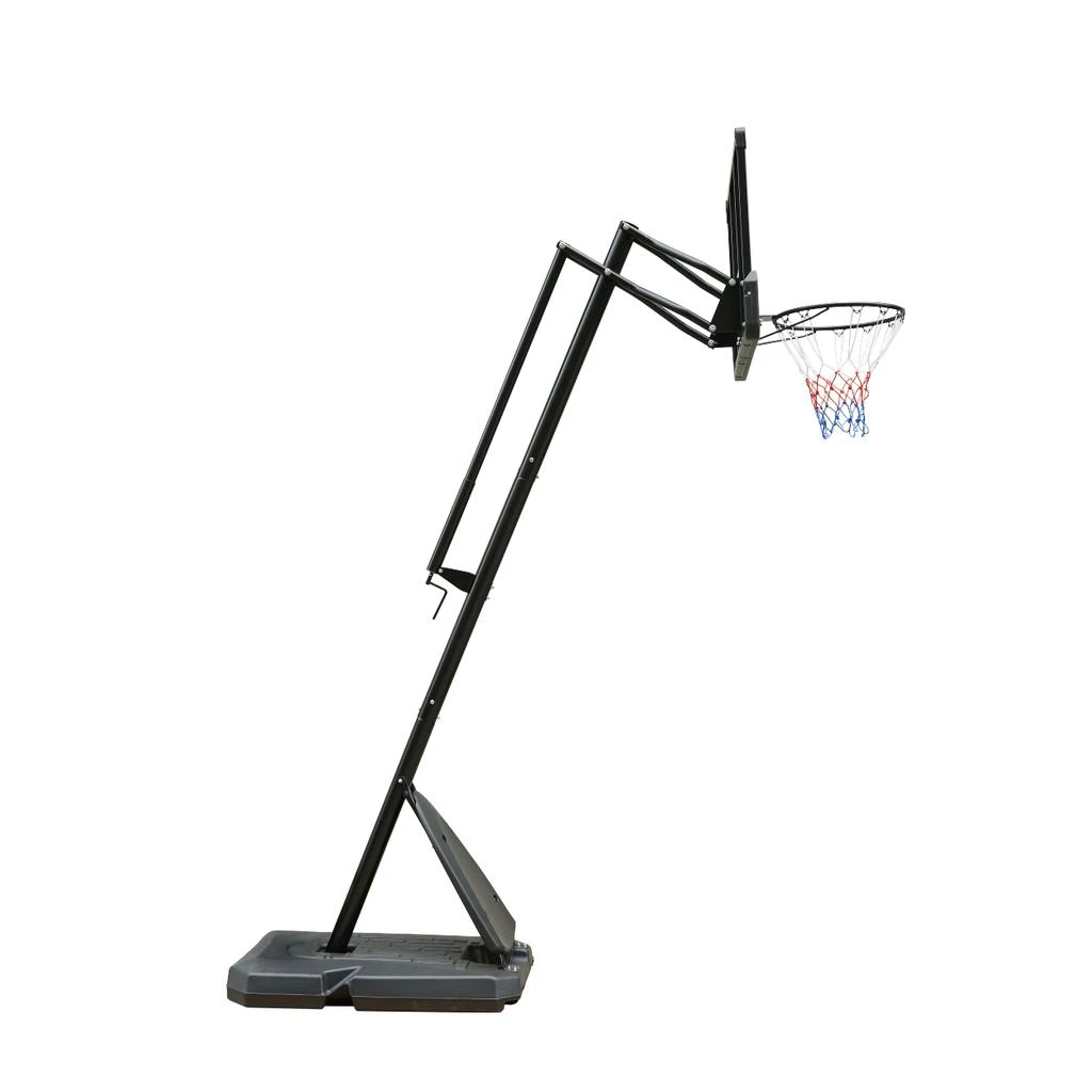 商品Simplie Fun|Use for Outdoor Height Adjustable 6 to 10FT Basketball Hoop 44 Inch Backboard Portable Basketball Goal System,价格¥2917,第3张图片详细描述