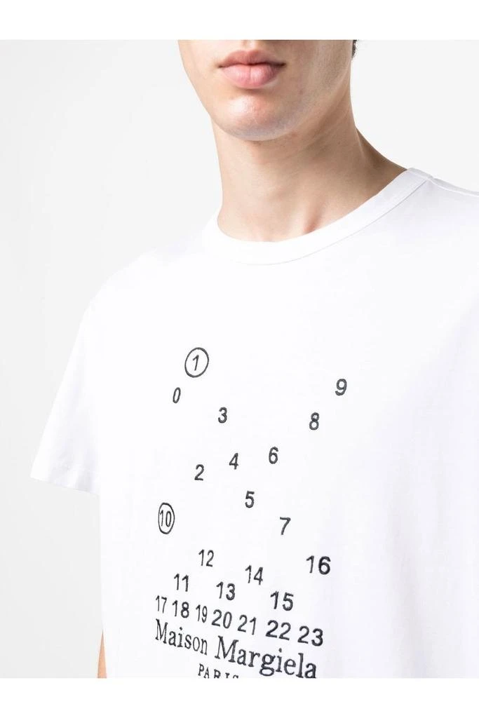 商品MAISON MARGIELA|Branding Cotton T Shirt,价格¥1629,第5张图片详细描述