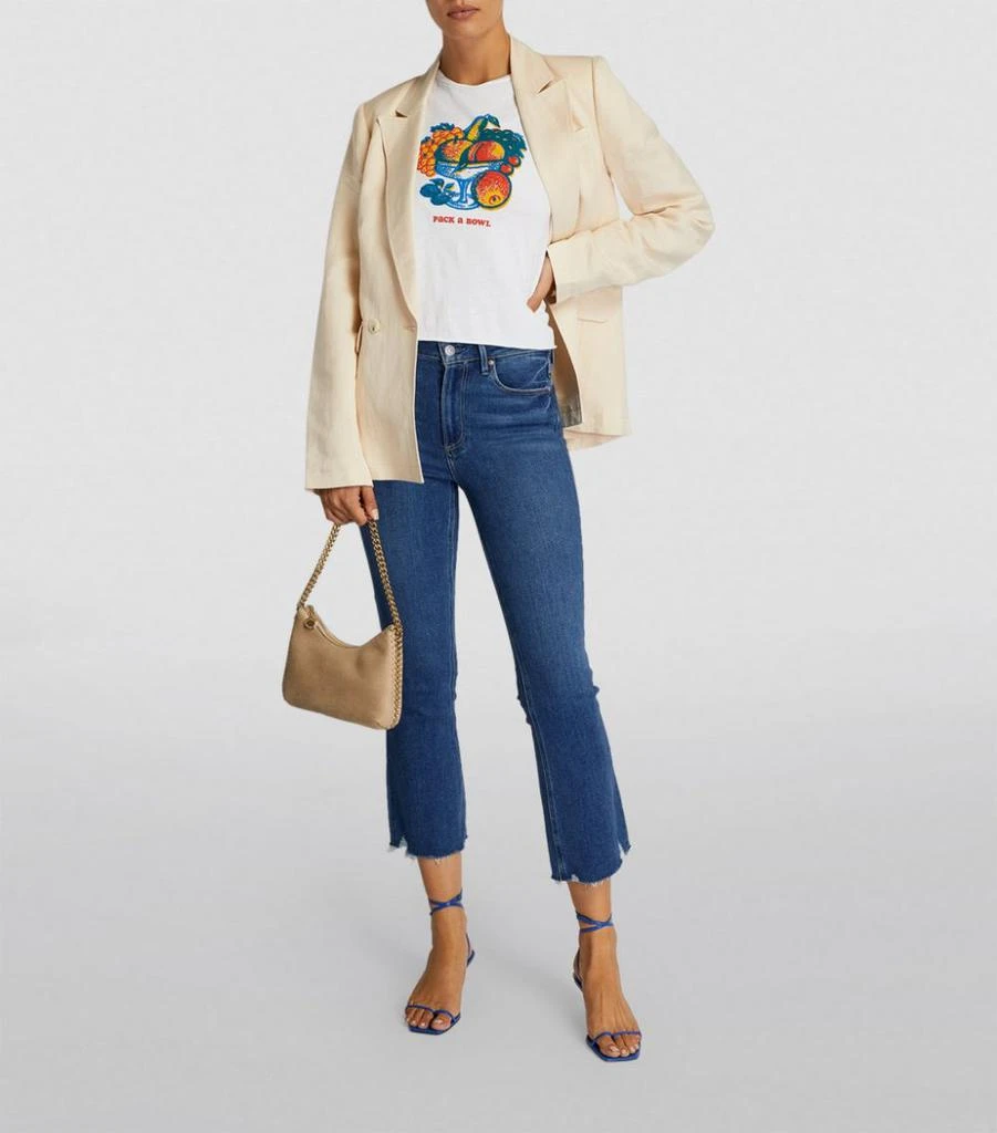 商品Paige|Colette High-Rise Flared Jeans,价格¥1300,第1张图片