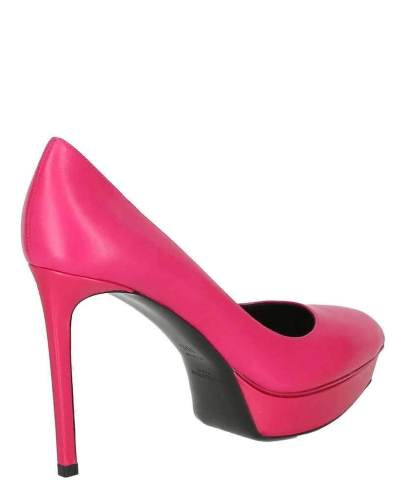 商品Yves Saint Laurent|Janis Leather Platform Pumps,价格¥2424,第3张图片详细描述