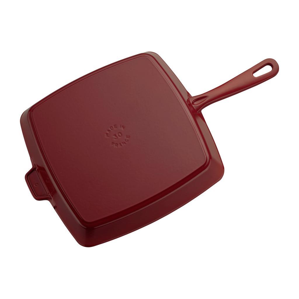 商品Staub|Staub Cast Iron 12-inch Square Grill Pan,价格¥1638-¥1712,第5张图片详细描述