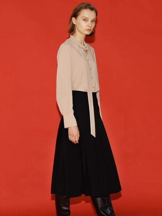 商品FRONTROW|[Drama Signature] Pleated Midi Skirt,价格¥1075,第4张图片详细描述