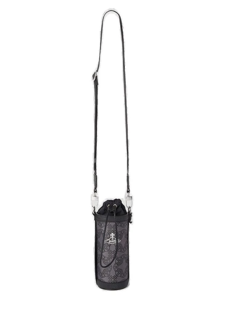 商品Vivienne Westwood|Vivienne Westwood Re-Jacquard Orborama Water Bottle Holder,价格¥1511,第1张图片