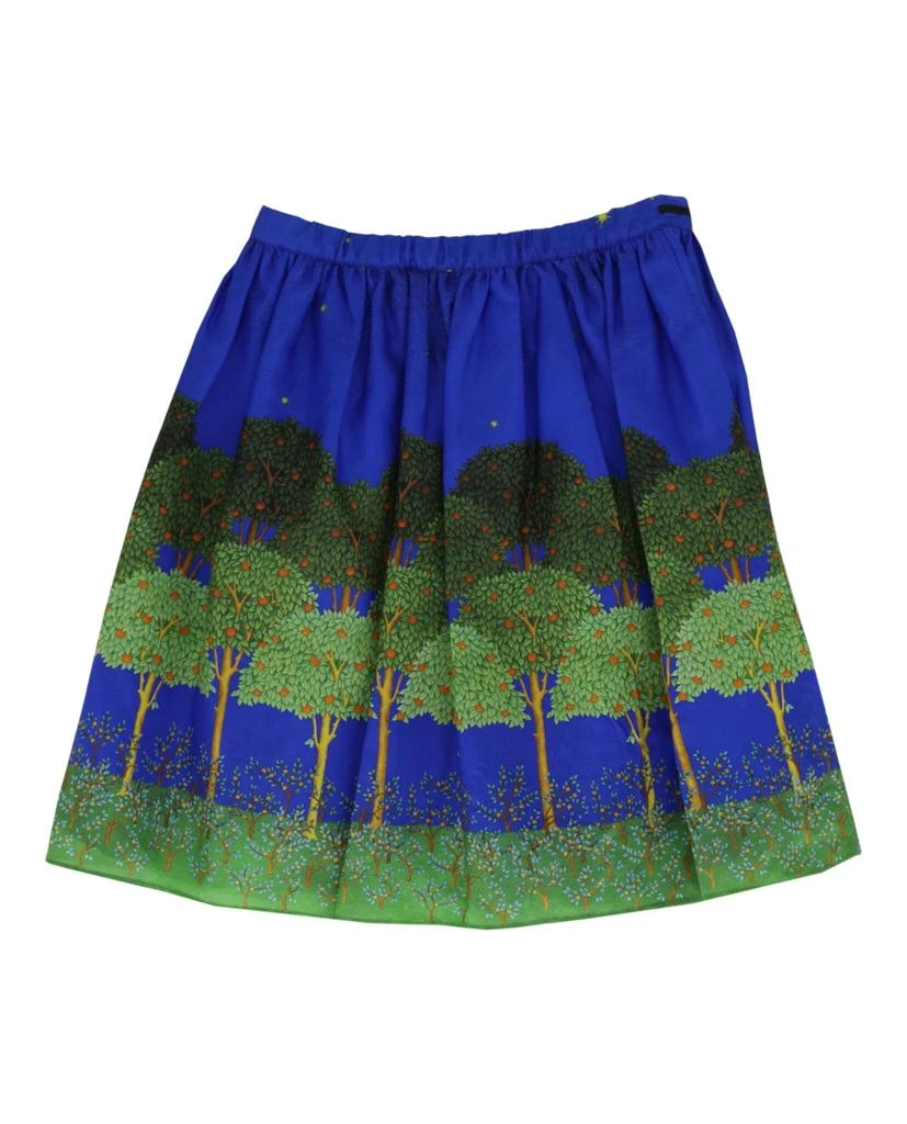 商品Gucci|Embroidered Silk Skirt,价格¥1262,第2张图片详细描述