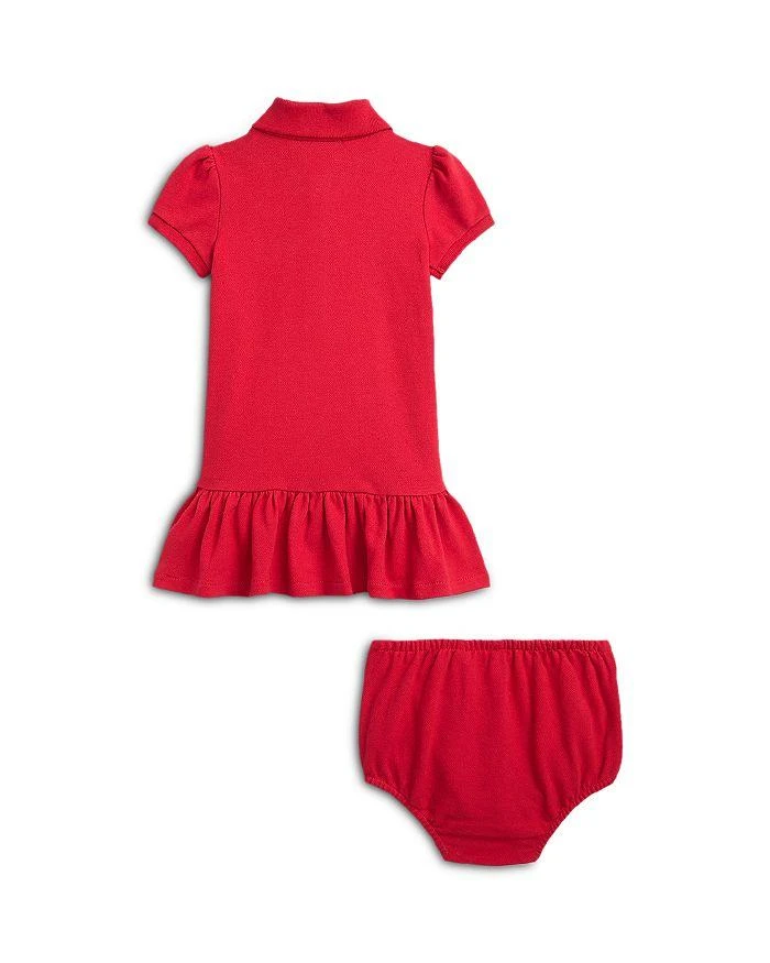 商品Ralph Lauren|Girls' Polo Bear Mesh Polo Dress & Bloomers Set - Baby,价格¥226,第2张图片详细描述