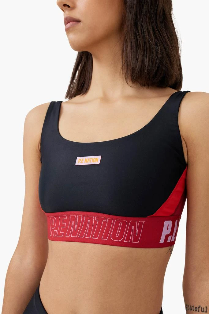 商品PE Nation|Courtside Sports Bra - Black,价格¥484,第5张图片详细描述