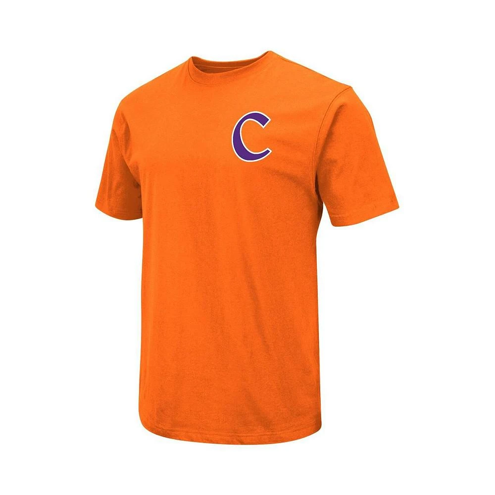 商品Colosseum|Men's Orange Clemson Tigers Baseball On-Deck 2-Hit T-shirt,价格¥224,第2张图片详细描述