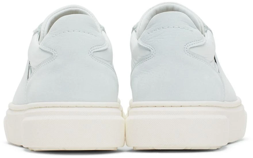 商品MAISON MARGIELA|Kids White & Grey Elastic Logo Sneakers,价格¥2021,第2张图片详细描述