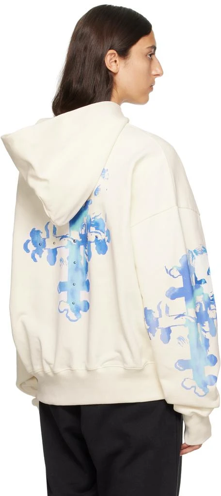 商品We11done|White Gothic Hoodie,价格¥1402,第3张图片详细描述
