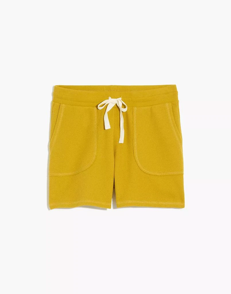 商品Madewell|MWL Textured Waffle Sweatshorts,价格¥280,第4张图片详细描述