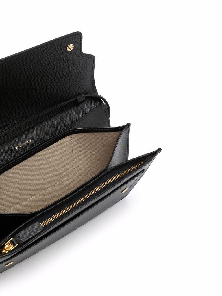 商品Marni|Marni Women's  Black Leather Shoulder Bag,价格¥5580,第6张图片详细描述