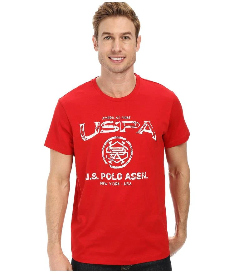 商品U.S. POLO ASSN.|Crew Neck Uspa Graphic T-Shirt,价格¥219,第1张图片