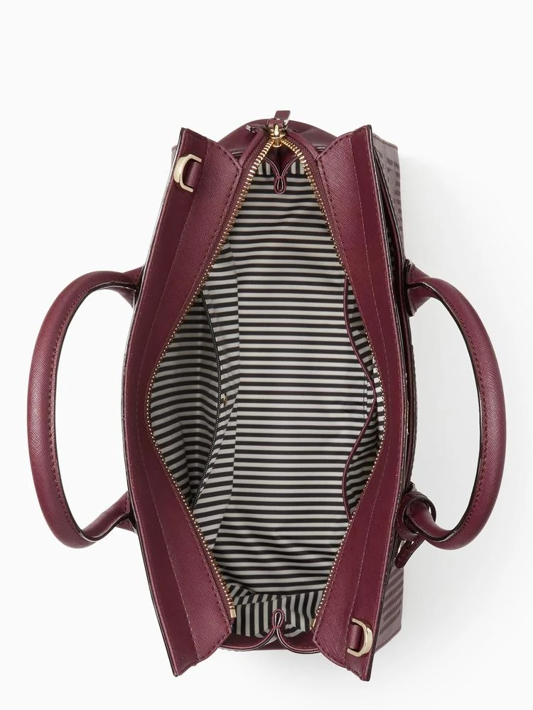 商品Kate Spade|cameron street perforated candace 网格手拎包,价格¥1908,第4张图片详细描述