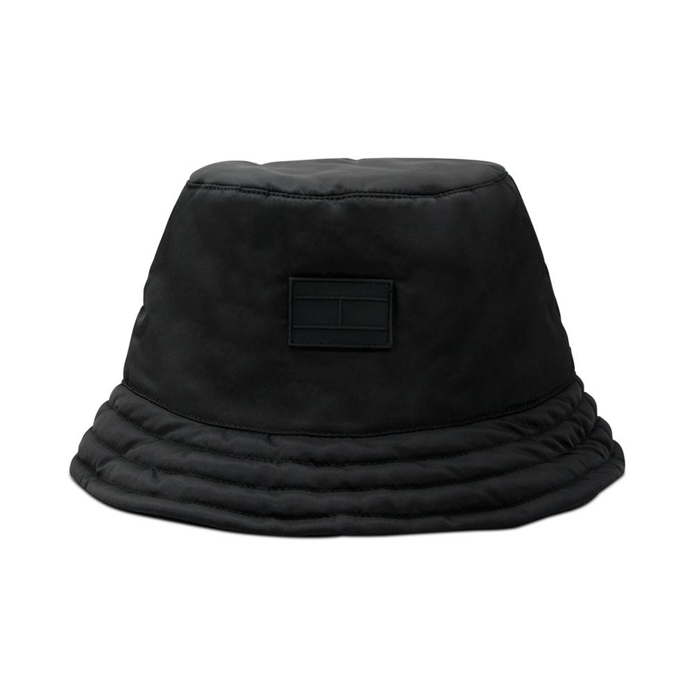 Men's Quilted Puffer Logo Bucket Hat商品第1张图片规格展示