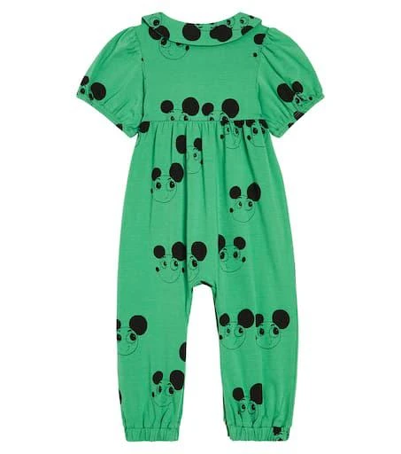 商品Mini Rodini|婴幼儿 — Ritzratz棉质针织连身裤,价格¥626,第2张图片详细描述