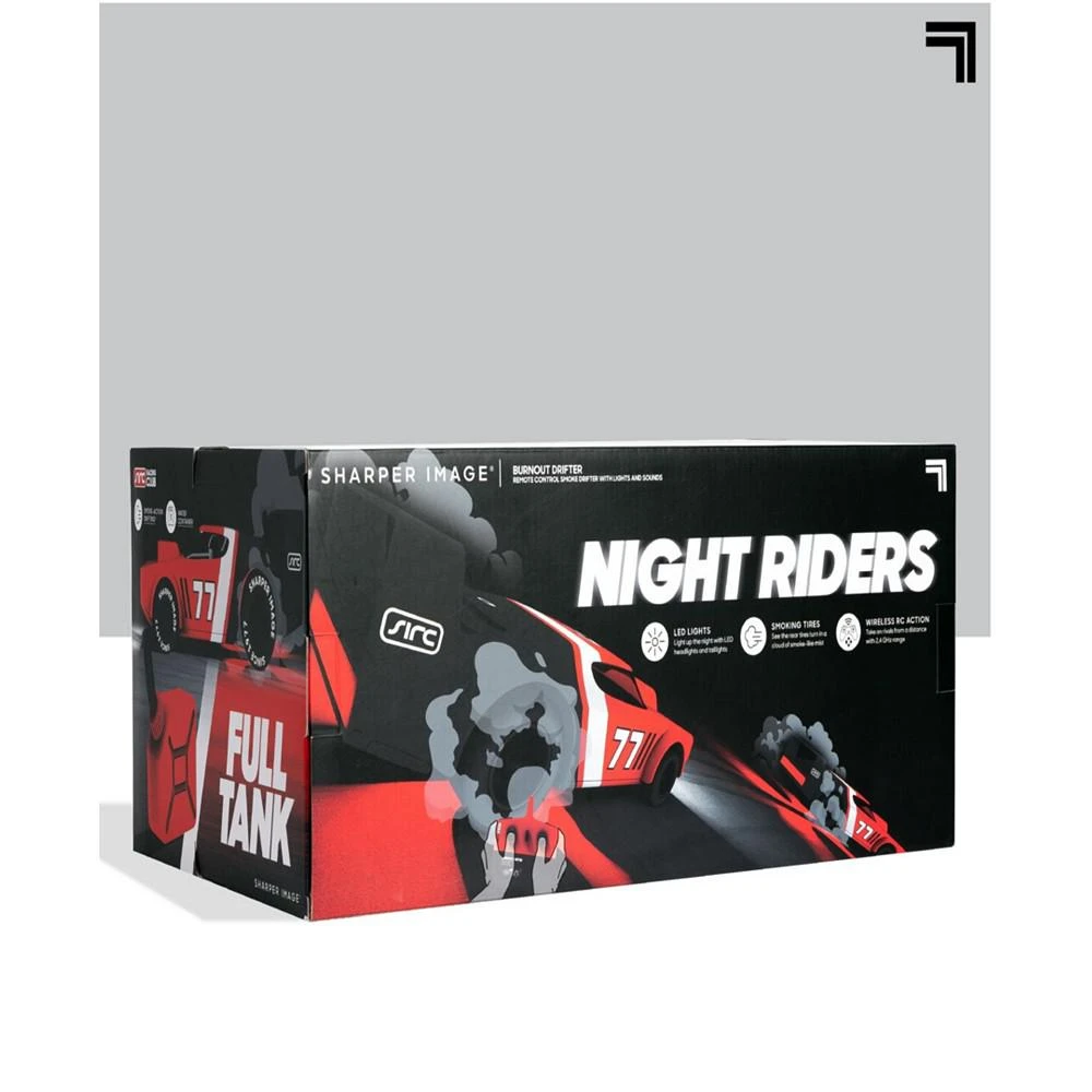 商品Sharper Image|Night Riders Wireless Remote-Control Drifting Race Car with LED Lights and Smoking Tires,价格¥150,第2张图片详细描述