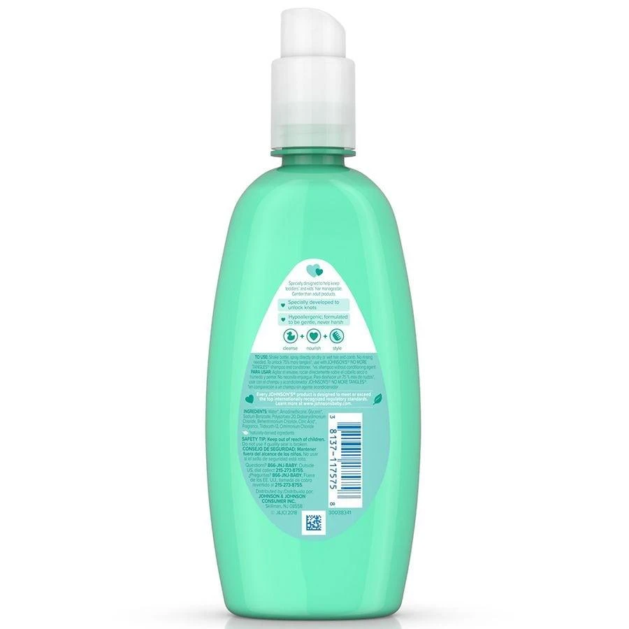 商品Johnson's Baby|No More Tangles Hair Detangling Spray, Tear Free,价格¥62,第2张图片详细描述